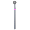 DIAMOND NAIL DRILL BIT, "BALL", RED, HEAD DIAMETER 5MM (FA01R050) - STALEKS™