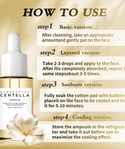 Alternative view of Madagascar Centella Asiatica Serum 55ml - Sensitive skin soothing formula with acne fighting，deep moisturizing benefits for face