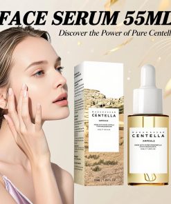 Madagascar Centella Asiatica Serum 55ml - Sensitive skin soothing formula with acne fighting，deep moisturizing benefits for face